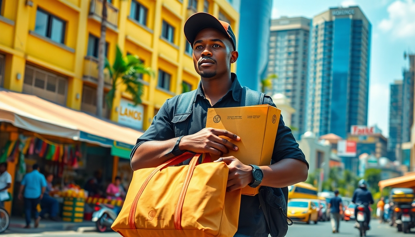 pickup and delivery services in lagos nigeria
