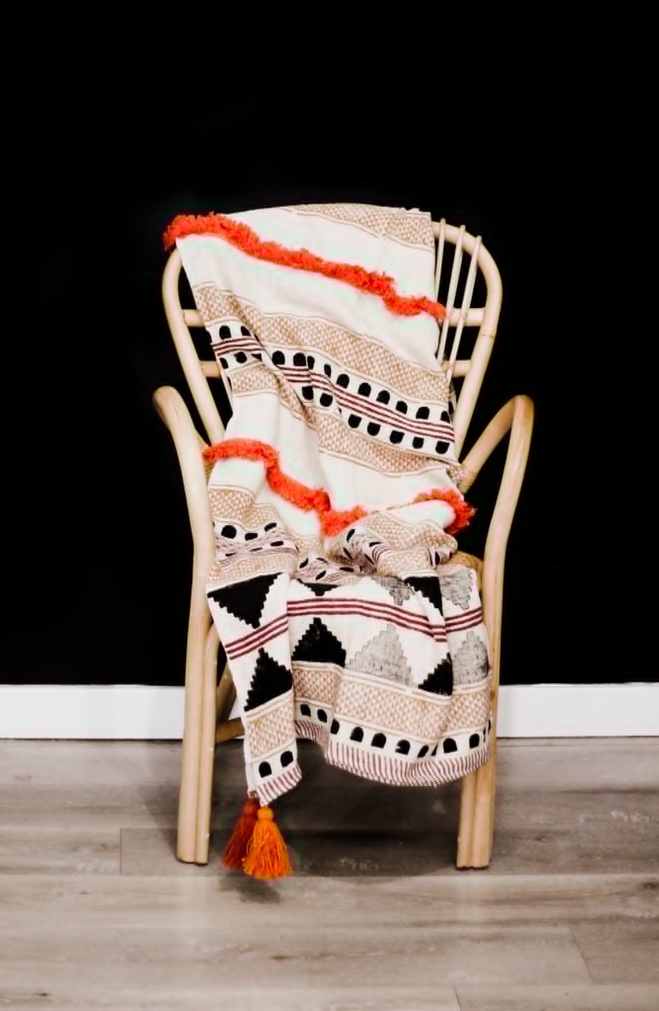 Brighten Any Room Instantly with a Multi Colored Throw