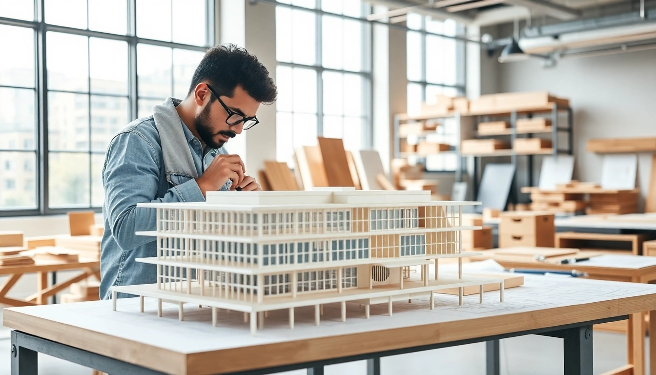 Architectural model maker