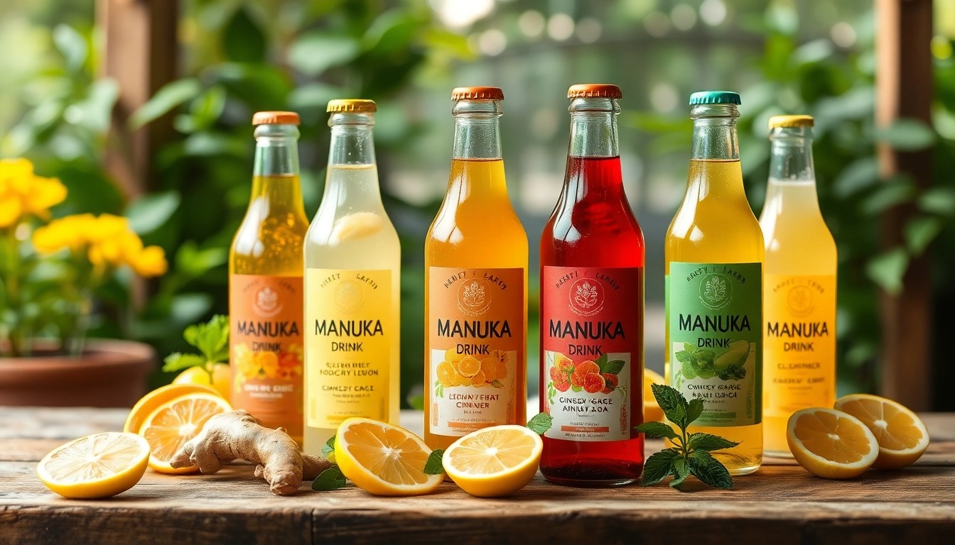 Manuka Honey Functional Drinks | Health-Powered Beverages