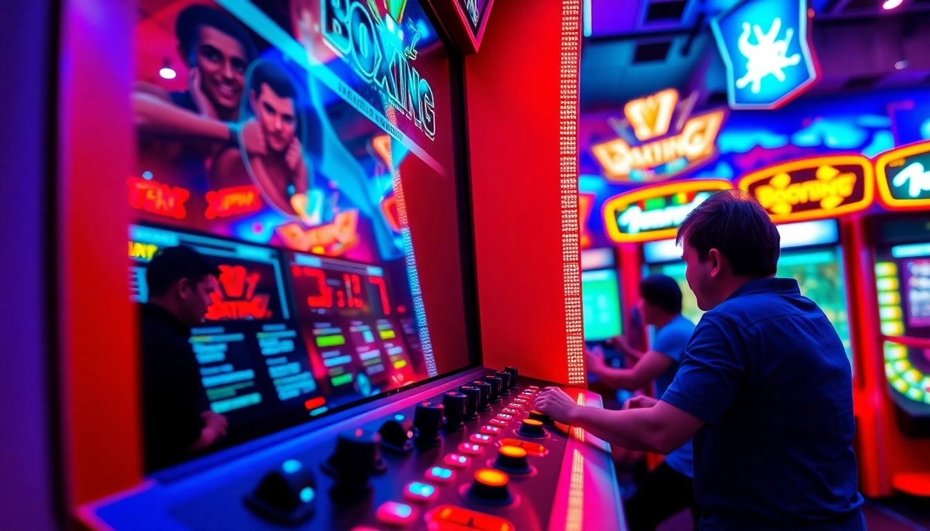 Marwey Boxing Arcade Game Collection for Sale