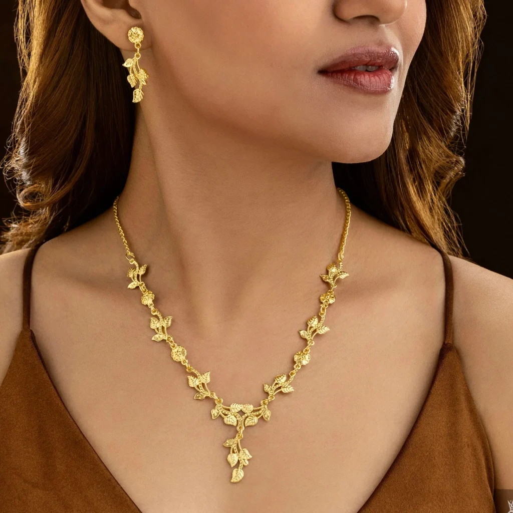Gold Ragdoll necklace