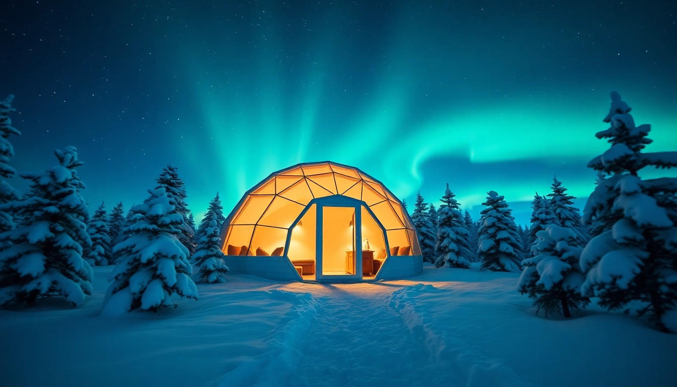 Igloo Resort Lapland – Sky View Igloos for Arctic Views