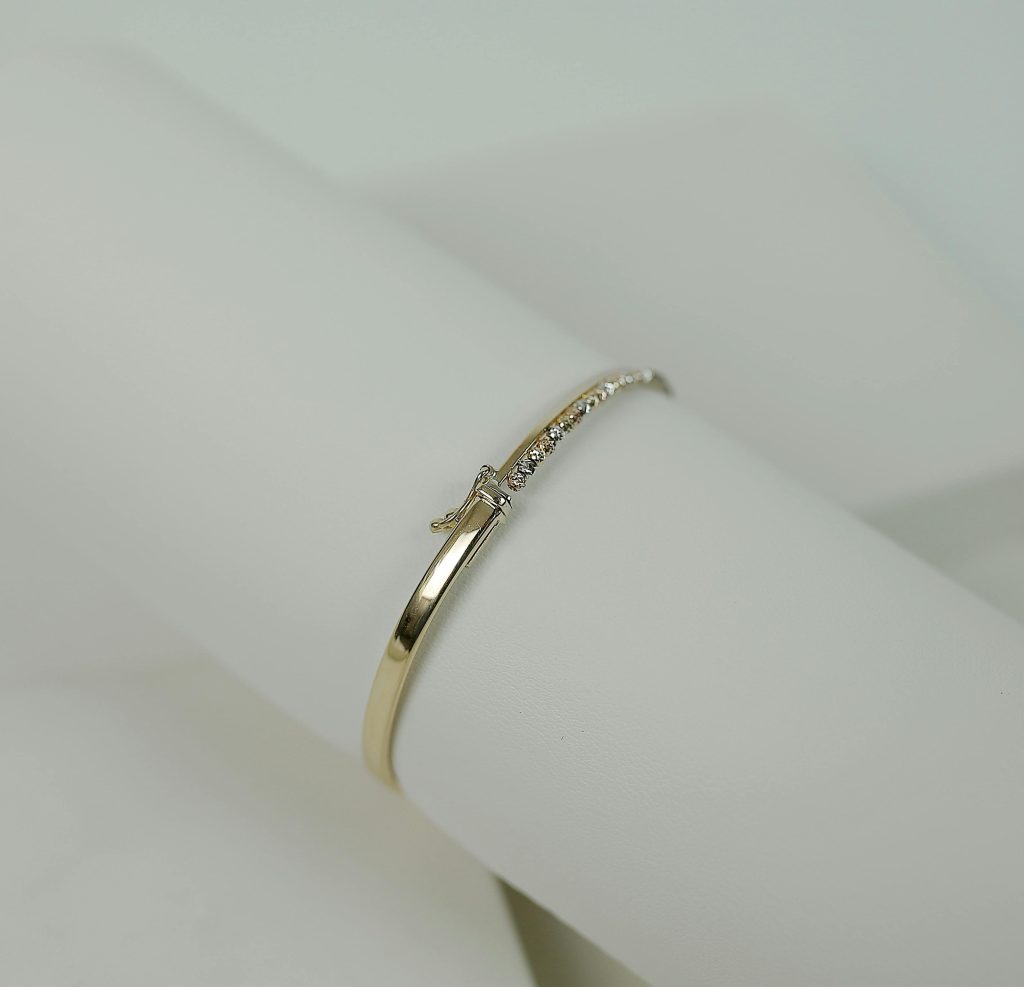 Diamond by the yard bracelet